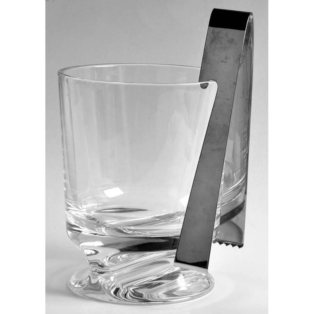 Nambe Large Crystal Ice Bucket 8" Tall